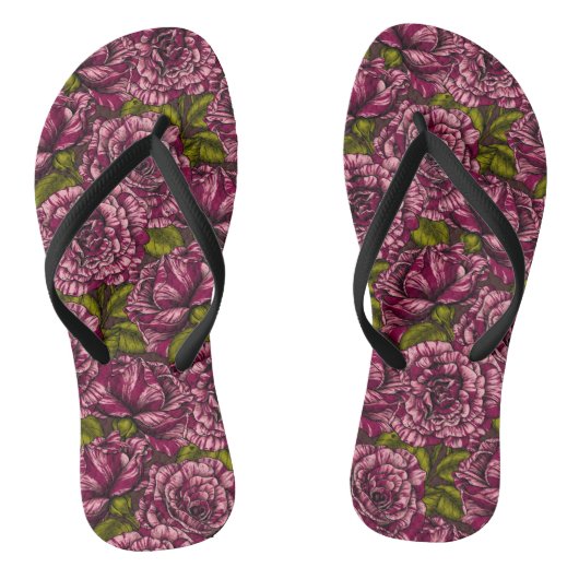 Rose für Sie Badesandalen (Fußbett)