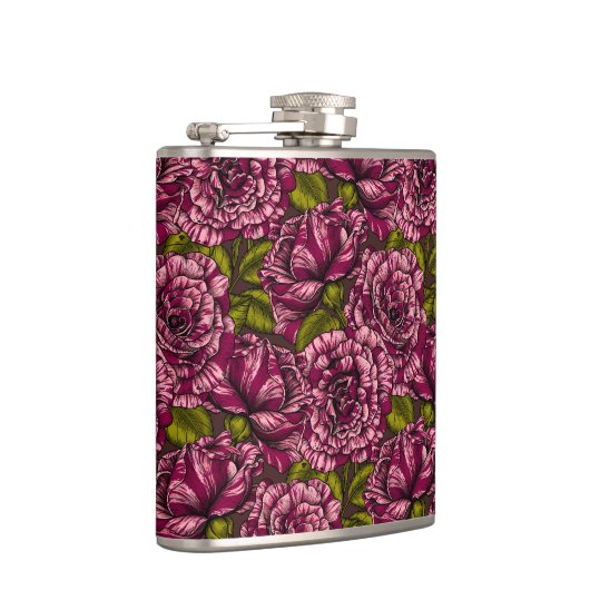 Rose für Sie Flachmann (Rechts)