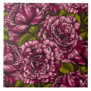 Rose für Sie Fliese