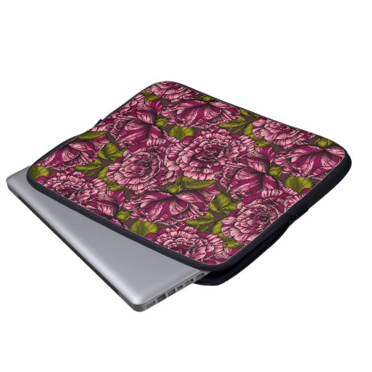 Rose für Sie Laptopschutzhülle (Vorne Knopf)