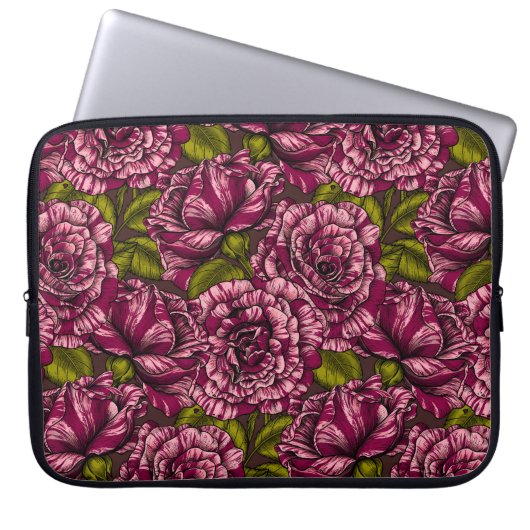 Rose für Sie Laptopschutzhülle (Vorderseite)