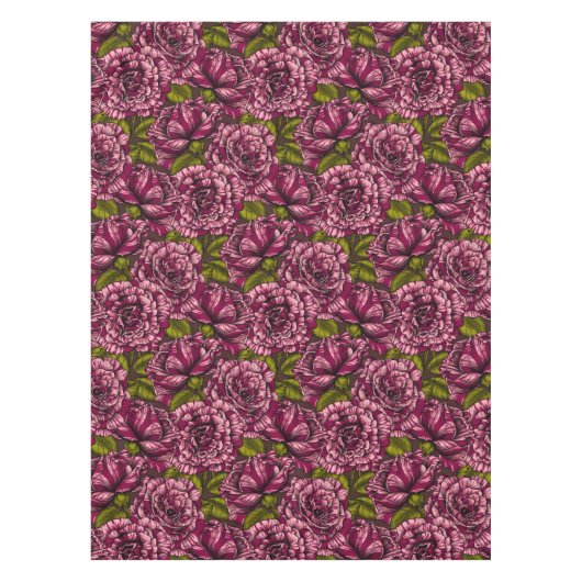 Rose für Sie Tischdecke (Vorderseite)