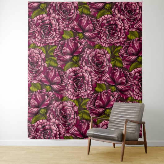 Rose für Sie Wandteppich (Beispiel)