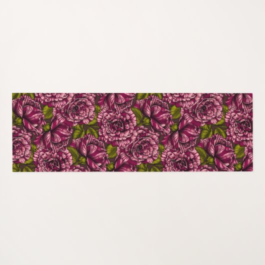 Rose für Sie Yogamatte