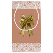 Rose für Spitzengeschenke Kleine Geschenktüte (Rückseite)