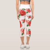 Rose für U Capri Leggings (Rückseite)