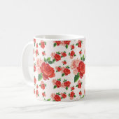 Rose für U Kaffeetasse (Vorderseite Links)