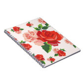 Rose für U Notizblock (Rechte Seite)