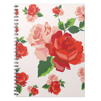 Rose für U Notizblock
