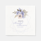 Rose für Violetpfirsichpfirsichpfirsichpastel Serviette (Vorderseite)