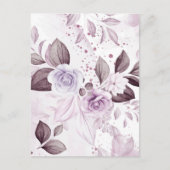 Rose für Wasserfarben 2 Postkarte (Vorderseite)