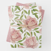 Rose für Wasserfarben, Blush Violet Geschenkpapier Set (Beispiel)