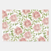 Rose für Wasserfarben, Blush Violet Geschenkpapier Set (Vorderseite)