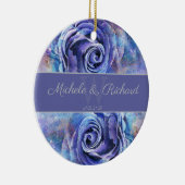 Rose für Wasserfarben Keramik Ornament (Rechts)