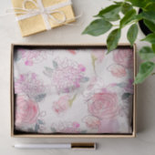Rose für Wasserfarben Seidenpapier (Geschenk)
