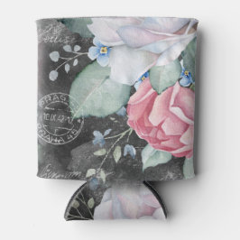 Rose für Wasserfarbenkarton Dosenkühler