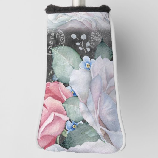 Rose für Wasserfarbenkarton Golf Headcover (Rotieren 90)