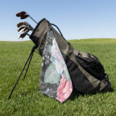 Rose für Wasserfarbenkarton Golfhandtuch (Gras)