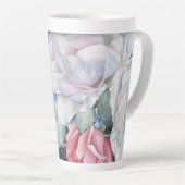 Rose für Wasserfarbenkarton Milchtasse (Rechte Ecke)