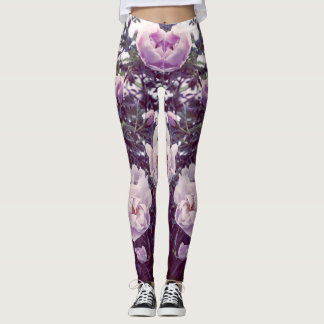 Rose für Zweigniederlassungen Leggings