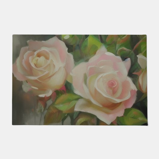 Rose Fußmatte (Vorderseite)