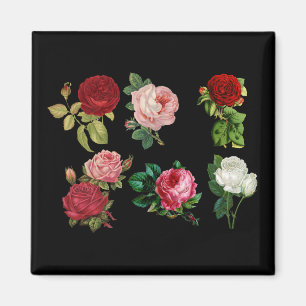 Rose-Galermagnet Magnet