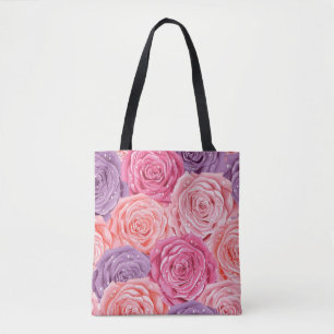 Rose Galore: Schönes, nahtloses Muster. Tasche