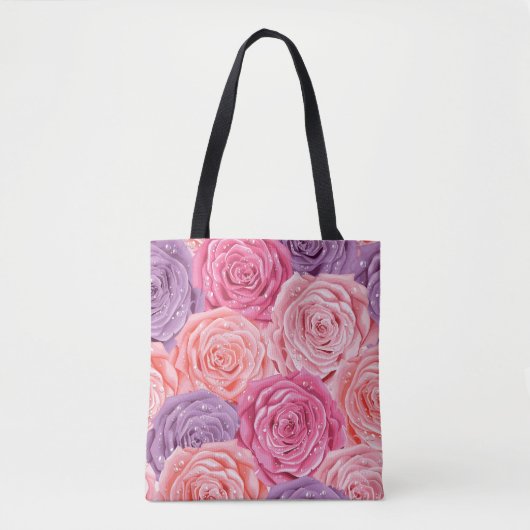 Rose Galore: Schönes, nahtloses Muster. Tasche (Vorderseite)