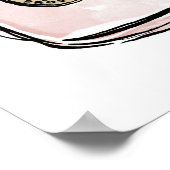 Rose Ganztägiges Poster (Ecke)