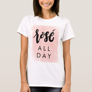 Rosé Ganztaglicher T - Shirt