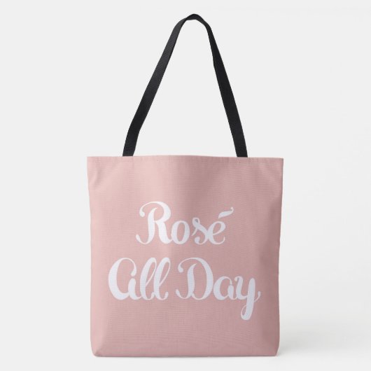 Rosé Ganztagsrosa Tasche (Vorderseite)
