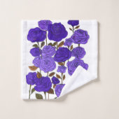 Rose Garden Badhandtuch Set (Waschlappen)