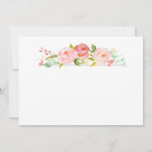 Rose Garden Blank Card (Rückseite)