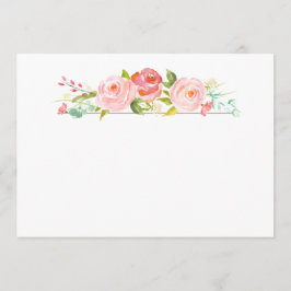 Rose Garden Blank Card