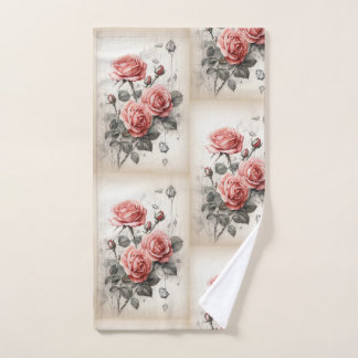 Rose Garden Bliss Badetuch" Handtuch