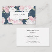 Rose Garden Blue | Visitenkarte (Vorne/Hinten)