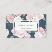 Rose Garden Blue | Visitenkarte (Vorderseite)