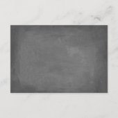 Rose Garden Blumendetails Hochzeitskarte Begleitkarte (Rückseite)