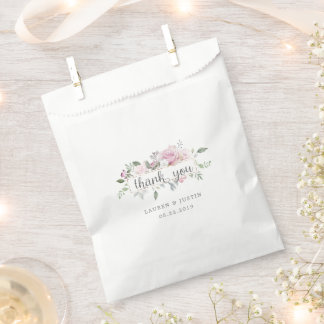 Rose Garden blumengeschmückte Gastgeschenk Hochzei Geschenktütchen