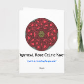 Rose Garden Card 1 Karte (Rückseite)