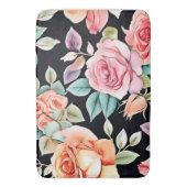 Rose Garden Design Badematte (Vorderseite Vertikal)