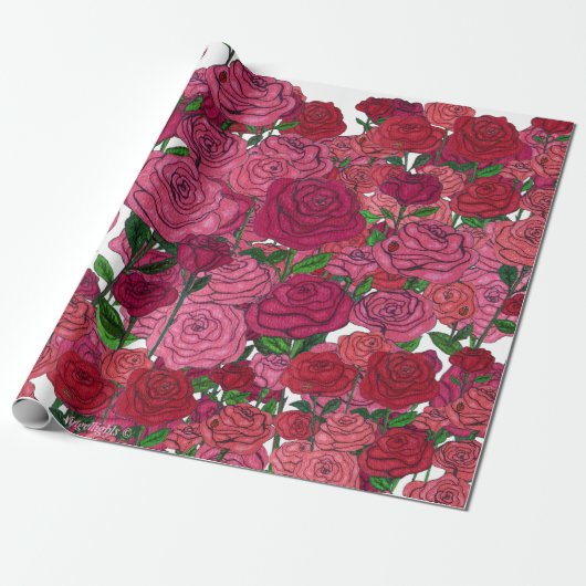 Rose Garden Geschenkpapier (Ungerollt)