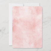 Rose Garden Girl Confirmation Einladung (Rückseite)