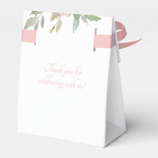 Rose Garden Girl Taufe Geschenkschachtel (Rückseite)