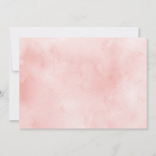 Rose Garden Girl Taufe Zwei Fotos Dankeschön Karte (Rückseite)