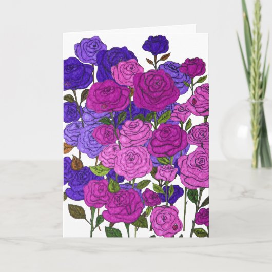 Rose Garden Karte (Vorderseite)