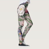 Rose Garden Mode Sommer hübsch Rose pink Leggings (Rechts)