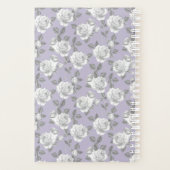 Rose Garden Monogram Lavendel Planner Planer (Rückseite)