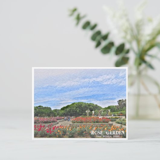 Rose Garden (Nagai Botanical Garden) ポストカード Postkarte (Stehend Vorderseite)
