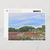 Rose Garden (Nagai Botanical Garden) ポストカード Postkarte (Vorne/Hinten)